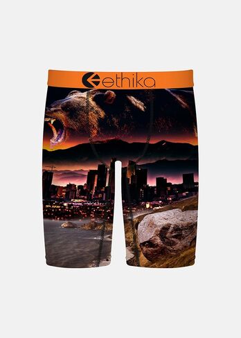 Ethika Boy's Staple Boxer Briefs, Soft 4-Way Stretch, No Ride-Up Fit - Always Primal in Saudi Arabia