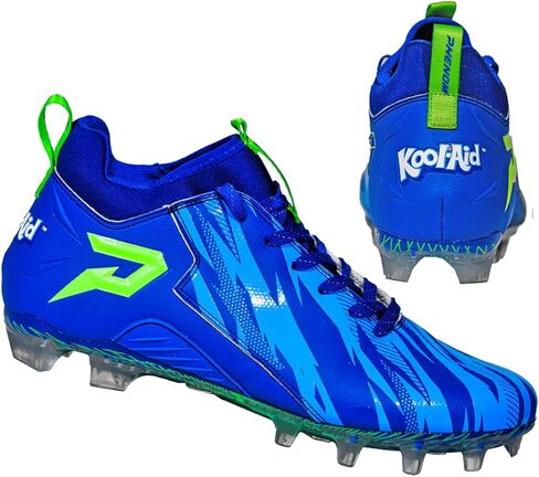Phenom Elite Kool-Aid “Great Bluedini" Football Cleats – Quantum Speed | Blue Limited Edition | Lightweight Speed Performance Cleats for Men’s & Kids in Kuwait