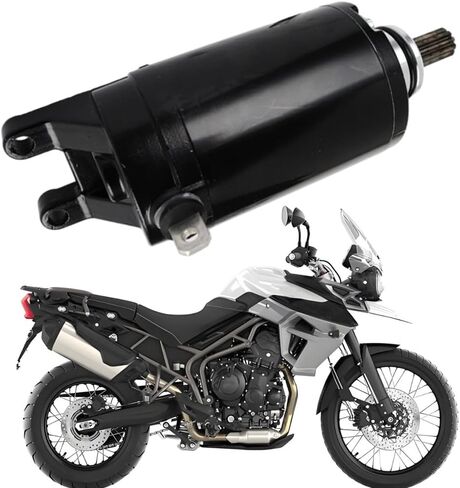 استبدال محرك Riloer 10 أسنان، 2011-2017 متوافق مع Triumph Tiger 800، قطعة واحدة T1311112 أسود in Saudi Arabia