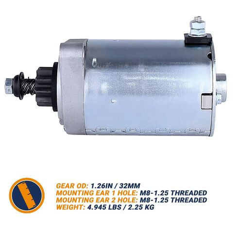 New STARTER ComponentsPlus متوافق مع CUB CADET MOWER ZERO TURN RZT46 RZT50 RZT54 Z-FORCE 48 Z-FORCE 54 Z-FORCE 60 LAWN TRACTOR LTX1046 LTX1050 2014 211637035 FR691VAS04 MIA1176 ميا11949 71095954 in Kuwait