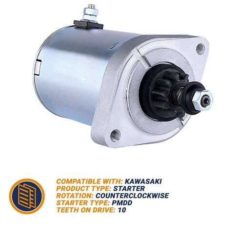 New STARTER ComponentsPlus متوافق مع CUB CADET MOWER ZERO TURN RZT46 RZT50 RZT54 Z-FORCE 48 Z-FORCE 54 Z-FORCE 60 LAWN TRACTOR LTX1046 LTX1050 2014 211637035 FR691VAS04 MIA1176 ميا11949 71095954 in Kuwait
