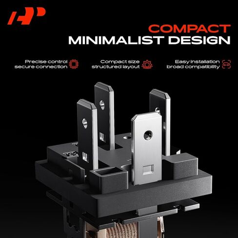 A-Premium 12V 150A 4-Pin SPST Relay مع قوس ومقاومة متوافق مع السيارات والشاحنات والقوارب البحرية in Saudi Arabia