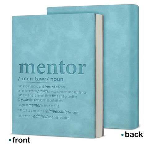 Mentor Journal Notebook Appreciation Gifts for Manager Leader Boss Teacher, Mentor Definition Leather Writing Notebook in Saudi Arabia