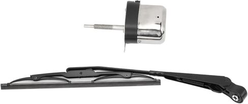 12V 105° Rotating Windshield Wiper Motor Kit Universal Electric Wiper Arm Motor Set Compatible With Tractor Fishing Boat ATV UTV in Kuwait