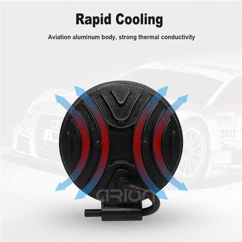 3 Inch Car Bumper LED Fog Lights for Off-Road - 4-Pack 8000lm Round Light Bar, Spot Pods for 12V 24V Trucks, ATV, SUV, UTV, 4WD - 2 Years Warranty in Kuwait