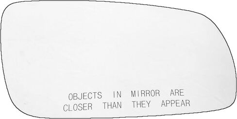 Mirror Glass Replacement fit for Volkswagen VW 1999-2002 Cabrio 1999-2006 Golf 1999-2005 Jetta 1998-2004 Passat Passenger Right Side RH With Adhesives in Kuwait