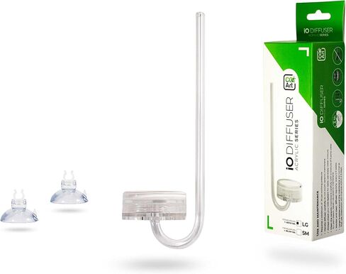CO2Art New IO Diffuser – Acrylic Series – in-Tank CO2 Diffuser (Small) in Saudi Arabia