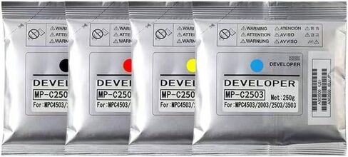 4 قطعة مجموعة مواد المطور متوافقة مع MPC2003 MPC2011 MPC2503 MPC3003 MPC3504 MPC4504 MPC6004 اليابان اللون in Saudi Arabia