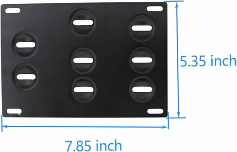 ApplianPar Front Bumper Tow Hook License Plate Mount Bracket Holder Bolt Adapter Relocation Kit for BMW F22 F30 F31 F32 F33 F36 F10 F11 F07 F25 F26 F15 F16 in Saudi Arabia