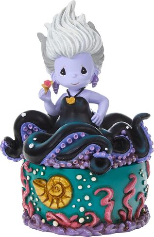 Precious Moments 252410 Disney The Little Mermaid Diva Of The Deep Sea Ursula Character Resin Trinket Box in Saudi Arabia