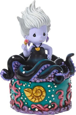 Precious Moments 252410 Disney The Little Mermaid Diva Of The Deep Sea Ursula Character Resin Trinket Box in Saudi Arabia