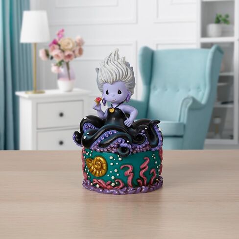Precious Moments 252410 Disney The Little Mermaid Diva Of The Deep Sea Ursula Character Resin Trinket Box in Saudi Arabia