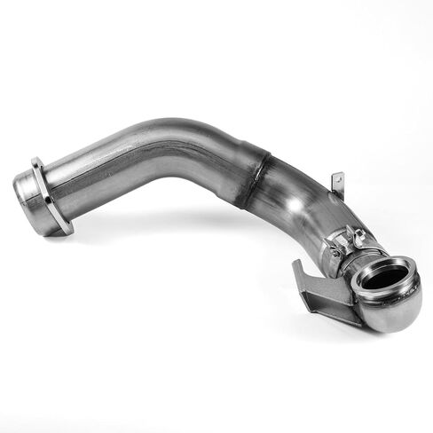 Stainless Steel Exhaust Pipe Kit for 2015-2019 Ford F250 F350 F450 F550 6.7L 4" Powerstroke Diesel in Kuwait