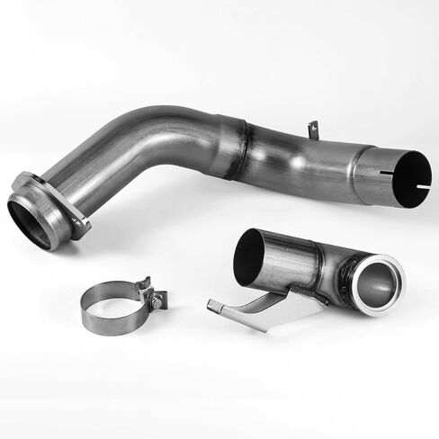 Stainless Steel Exhaust Pipe Kit for 2015-2019 Ford F250 F350 F450 F550 6.7L 4" Powerstroke Diesel in Kuwait