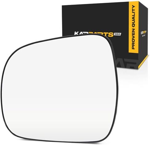 For Toyota Tacoma 2005-2011 Mirror Glass Passenger Side | Non-Heated | w/Backing Plate | Convex Glass Type | All Cab Types | Replacement For 8790804180 | TO1325113 in Kuwait
