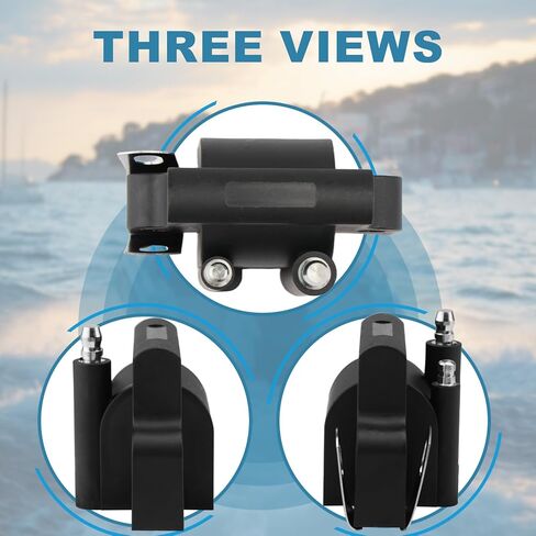 2 حزمة ملف الإشعال لجونسون Evinrude المحركات الخارجية 6hp 15hp 70hp 85hp 88hp 90hp 115hp 120hp 125hp (1985-2001) يستبدل 18-5179، 0582508، 183-2508 in Kuwait