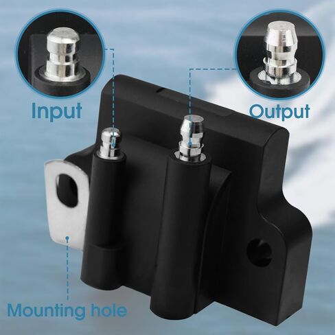 2 حزمة ملف الإشعال لجونسون Evinrude المحركات الخارجية 6hp 15hp 70hp 85hp 88hp 90hp 115hp 120hp 125hp (1985-2001) يستبدل 18-5179، 0582508، 183-2508 in Kuwait