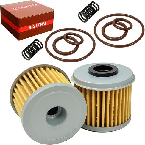 2 Pcs Oil Filter with O-Ring Springs for ATV TRX450R CRF150R CRF150R CRF150RB CRF250R CRF250X CRF450R CRF450X Sportrax 450 TRX450R 2x4 OEM#15412-MEN-671 in Saudi Arabia
