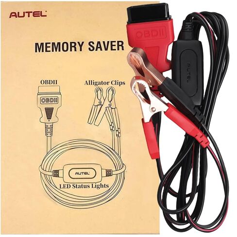موفر الذاكرة autelmaxibas btms obdii، جهاز اختبار البطارية، محمي بالقطبية، يتصل ببطارية احتياطية 12 فولت، يوفر الطاقة لجهاز كمبيوتر السيارة، ويحافظ على البيانات in Saudi Arabia