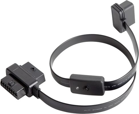 60cm OBD II OBD2 16 Pin Car Diagnostic Splitter Cord Male to Dual Female Extension Cable Adapter with Power Switch in Saudi Arabia