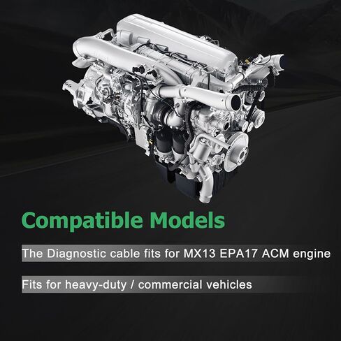 مناسب لمحرك Paccar MX13 EPA17 ACM مناسب لكابل تشخيص كابل Paccar AMC in Kuwait
