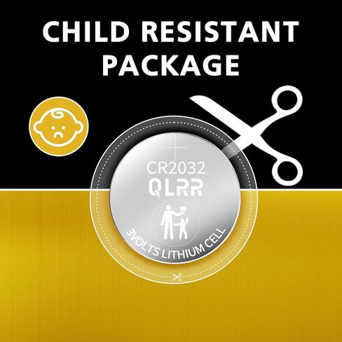 بطارية ليثيوم CR2032 عملة معدنية 3 فولت، 5 عبوات، بطاريات أزرار 2032 لمفتاح السيارة، مفتاح التحكم عن بعد للسيارة، الساعة، مستشعر باب المرآب، آلة حاسبة، لعبة إلكترونية in Kuwait