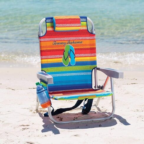 Tommy Bahama Backpack Cooler Beach Chairs - Blue Pineapple in Saudi Arabia