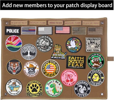 Funny Hook and Loop Embroidered Unhinged and Feral Patch Embroidered Badge Patch Hook and Loop Backing Unhinged and Feral Cute Animal Embroidery Patch for Backpacks, Hats, Bags,Dog Harness, Vests in Kuwait