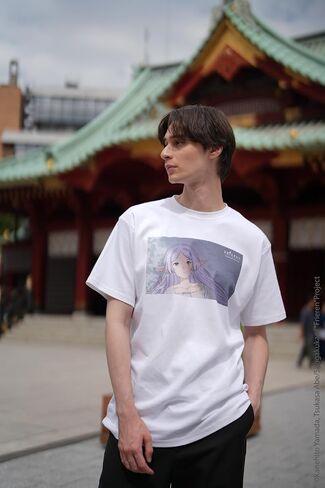 Frieren Hair Down White T【Official Licensed Products】 in Saudi Arabia