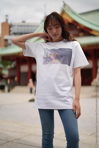 Frieren Hair Down White T【Official Licensed Products】 in Saudi Arabia