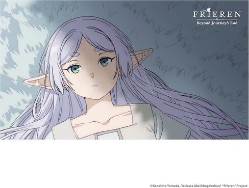 Frieren Hair Down White T【Official Licensed Products】 in Saudi Arabia