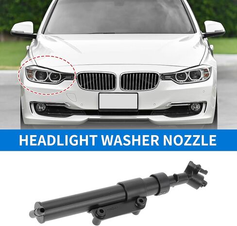 ACROPIX Headlight Washer Nozzle Headlight Headlamp Washer Nozzle Jet Sprayer for Volvo XC60 2009-2013 No.31294407 in Saudi Arabia