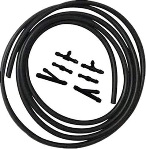 5116079AA Windshield Washer Nozzle Kit Compatible with Chrysler Dodge Jeep Ram 5113049AA 55077460AA 5160308AA 4805742AB Models 78 inch Hose in Kuwait