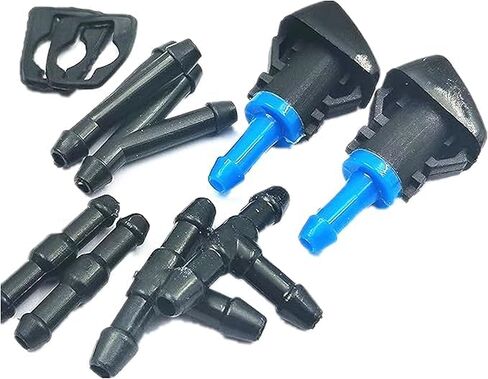 5116079AA Windshield Washer Nozzle Kit Compatible with Chrysler Dodge Jeep Ram 5113049AA 55077460AA 5160308AA 4805742AB Models 78 inch Hose in Kuwait