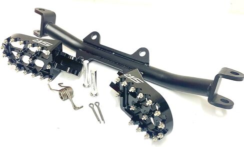 Generic Black Aluminum CRF110 Heavy Duty Rear Dirt Bike Peg Mount and Pegs in Saudi Arabia