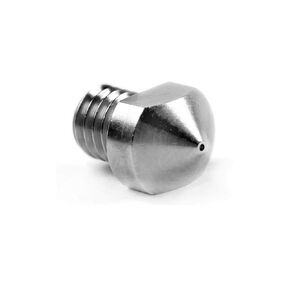 Micro Swiss Brass Plated Wear Resistant Nozzle for Robo 3D - M6 Thread 1.75mm Filament (0.4mm)