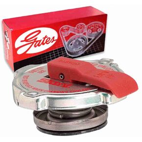Gates Radiator Cap compatible with Chevrolet C10 Pickup 3.8L 4.1L 4.6L 4.8L 5.0L 5.3L 5.4L 5.7L 6.5L 6.6L L6 V8 1964-1970