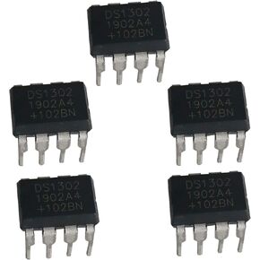 5PCS DS1302 DIP-8 Dallas Maxim 3-Wire Real-Time Clock in Kuwait