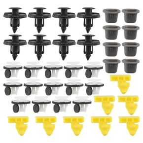 Wheel Fender Flare Retainer Fastener Clip Assortment 38pcs for Nissan Armade Juke Murano Rogue, Infiniti QX56 QX80