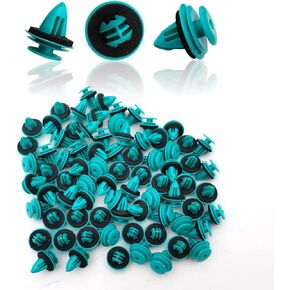 100Pcs Door Trim Panel Retainer Clips Compatible with Toyota Tacoma Sienna Cruiser Avalon Corolla Camry Tundra Sequoia Matrix Prius RAV4 Lexus Scion Land 9mm Hole 90467-10188