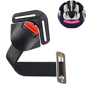Clip Fixed Lock Buckle Seat Belt Strap Harness Chest Seat Belt 5 Point Adjustable Strap for Children,Toddlers Stroller Chair Pram Buggy Kid Pushchair Car Seat Safety Car