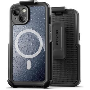 Titan Designed for iPhone 15 Pro Max Waterproof Case with Belt Clip (Compatible with MagSafe) Full Body Protective Phone Case with Holster (iPhone 15 Pro Max)