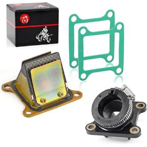Carb Intake manifold boot and Reed Valve & Gasket For KAWASAKI KX85 KX100 2001-2021