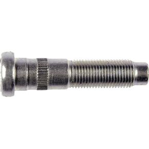 9/16-18 Serrated Wheel Stud - 0.620 In. Knurl, 2-5/8 In. Length