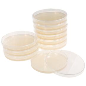 Totority Potato Dextrose Agar Petri Dishes - Prepoured Potato Dextrose Agar (PDA) - for Mushrooms, Home Test Kit, or for Science Fair Projects, Petri Dishes with Agar