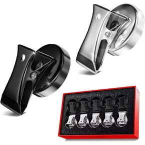 Magnetic Clips Pack of 10 - Premium Quality Super Strength Magnet Clips with Anti Scratch Pads - Make Notes, Remember Appointments and Hang Keys on Metal Surfaces-Heavy Duty