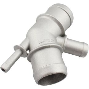 Aluminium Upper Radiator Cooling Coolant Water Distribution Pipe Hose Connector for Golf MK4 Jetta 1.8T 2.0L TDI for Audi TT 1J0121087C