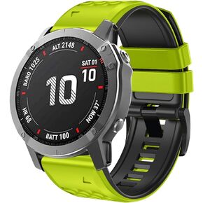 22mm watch band for garmin fenix 7 fenix 6 pro solar fenix 5 quick release silicone watch strap for garmin instinct 2 solar forerunner 965 955 945 epix 2 pro