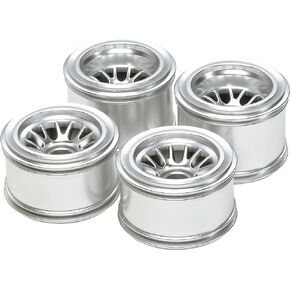 Tamiya 300054201 – F104 Rims for Hollow Chamber Tyres Matt Silver