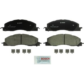 BOSCH BC1399 QuietCast Premium Ceramic Disc Brake Pad Set - Compatible With Select Dodge Ram 2500, Ram 3500; Ram 2500, 3500; FRONT